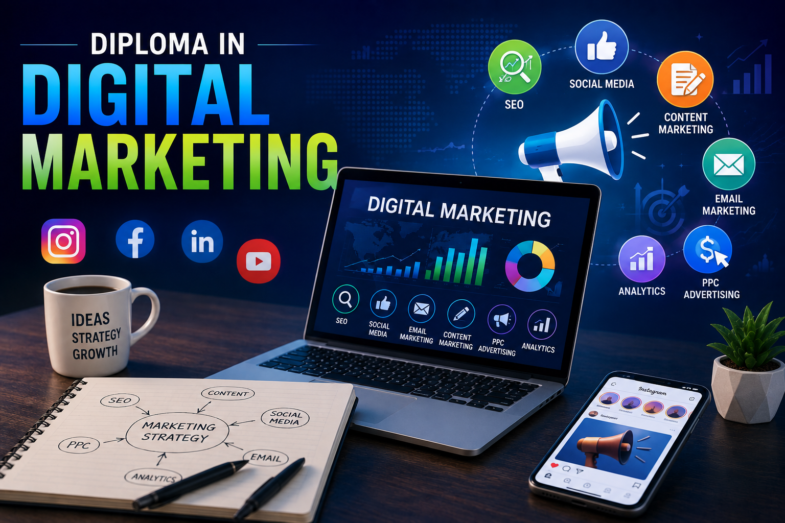 DIPLOMA IN DIGITAL MARKETING