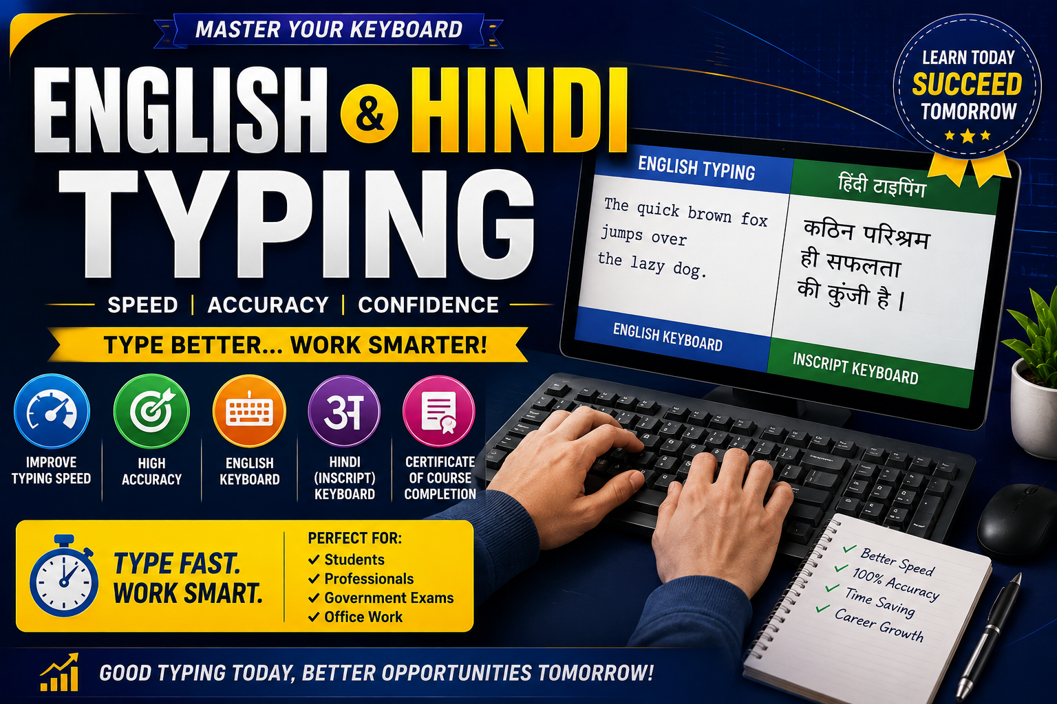 ENGLISH & HINDI 